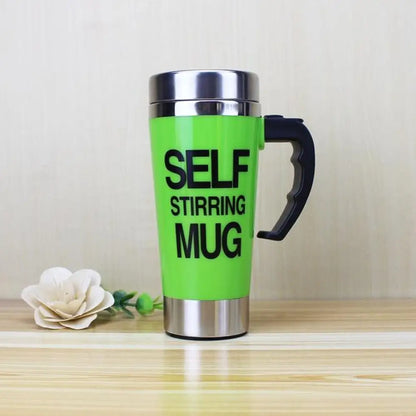 Tall Self-Stirring Mug
