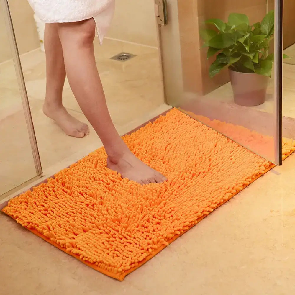 Thick Memory Carpet Bath Mat EVA Absorbent Rug for Toilet Bathtub & Door