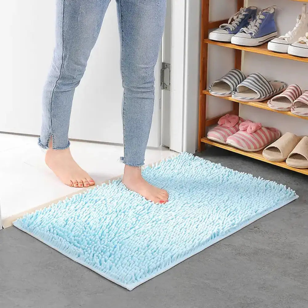 Thick Memory Carpet Bath Mat EVA Absorbent Rug for Toilet, Bathtub & Door