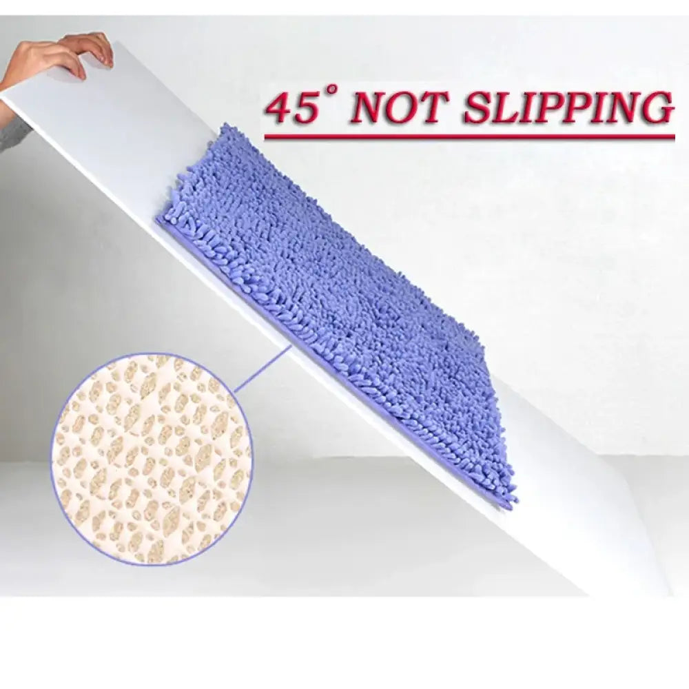 Thick Memory Carpet Bath Mat EVA Absorbent Rug for Toilet, Bathtub & Door