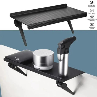 Top Storage Shelf | Adjustable Computer & TV Monitor Rack for Router/Set-Top Box