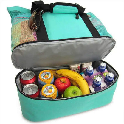 Tote Bag with Insulated Cooler