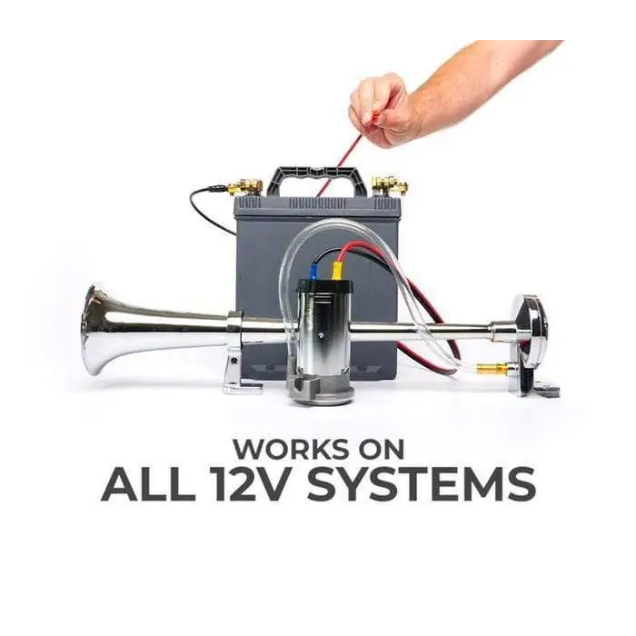 Train Horn kit For Trucks, Cars, SUVs, Boats, Motorcycles