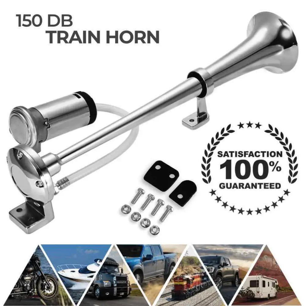 Train Horn kit For Trucks, Cars, SUVs, Boats, Motorcycles