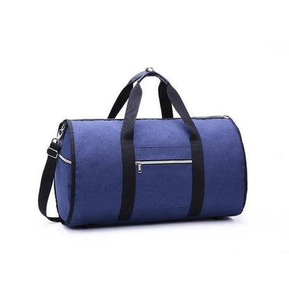 2-in-1 Travel Duffel & Garment Bag — Waterproof Carry-On Weekend Bag