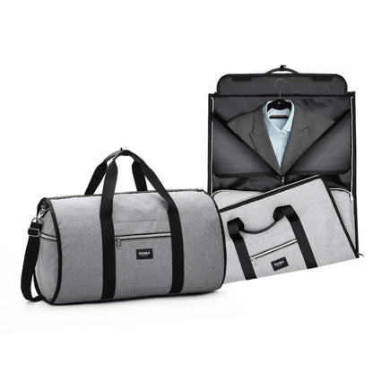 2-in-1 Travel Duffel & Garment Bag — Waterproof Carry-On Weekend Bag