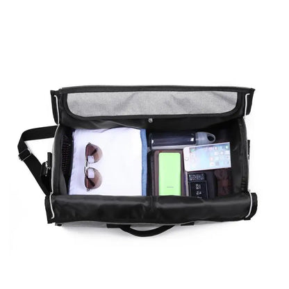 2-in-1 Travel Duffel & Garment Bag — Waterproof Carry-On Weekend Bag