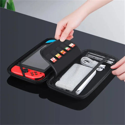Nintendo Switch Travel Case — Hard Shell Storage Box for Console & Accessories