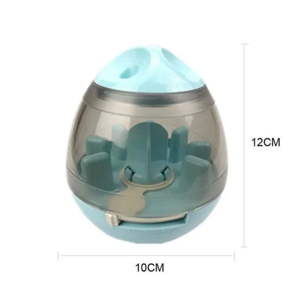 Interactive Pet Treat Dispensing Ball — Slow Feeder Toy for Dogs & Cats