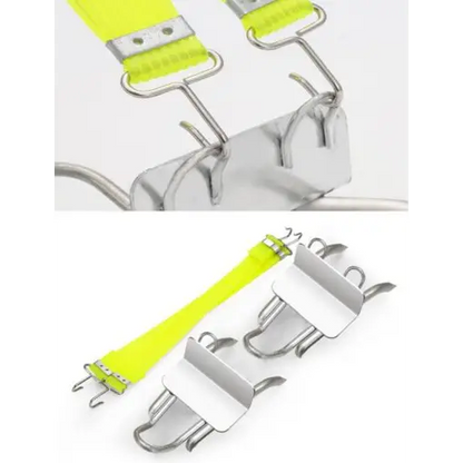 Tree Climbing Spikes Stainless Steel Safe Tree Climbing Gear