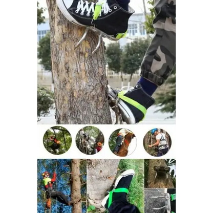 Tree Climbing Spikes Stainless Steel Safe Tree Climbing Gear