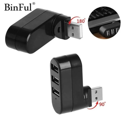 High Speed USB Hub 3 Ports Adapter