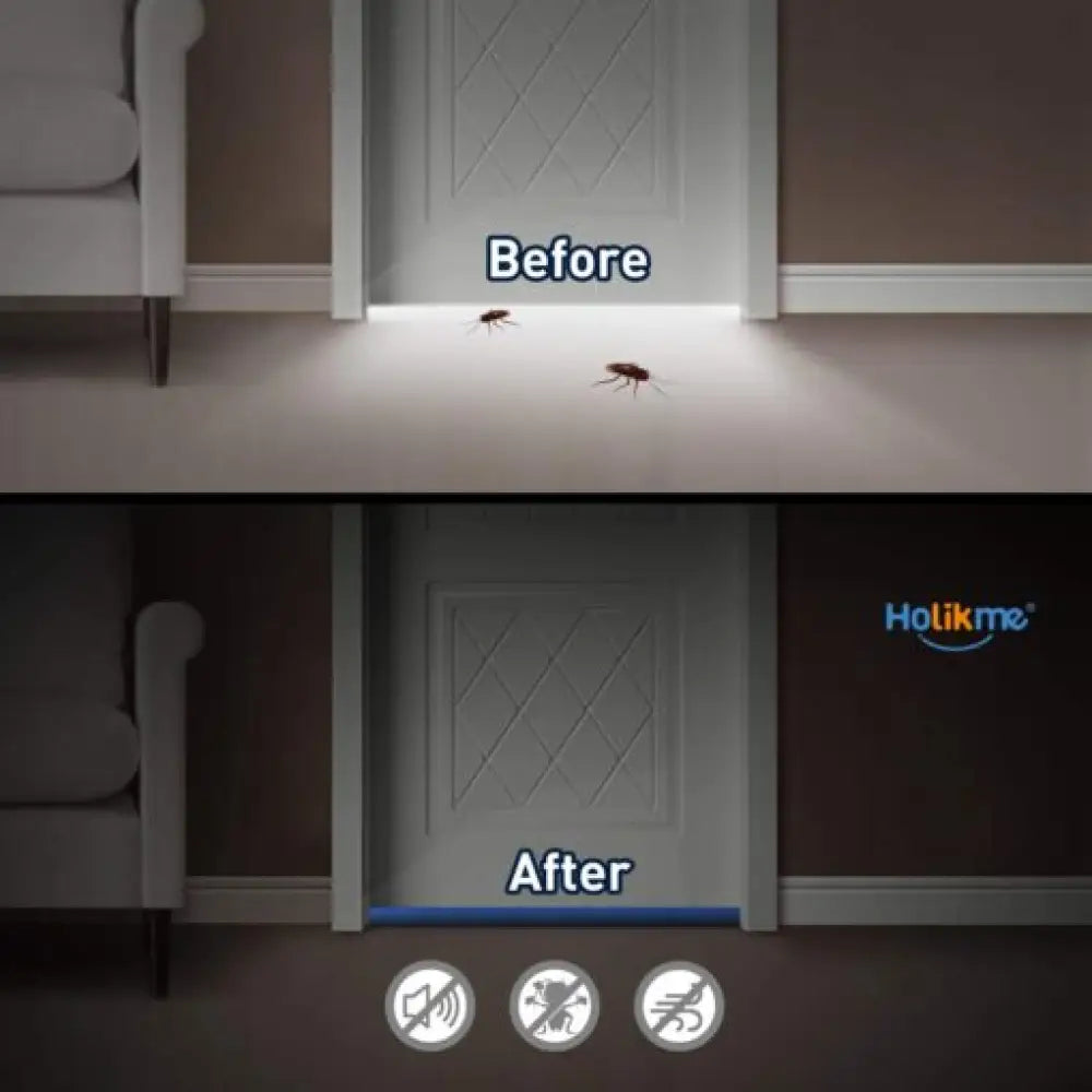 Twin Door Draft Stopper Stripping Window Breeze Blocker