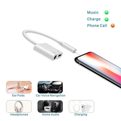 Headphone Adapter Audio Splitter Cable