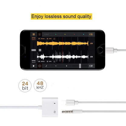 Headphone Adapter Audio Splitter Cable