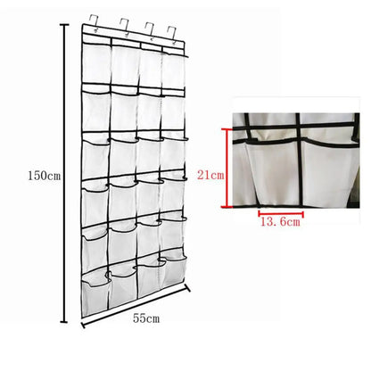 Over The Door Shoe Rack Hanging Shoe Organizer