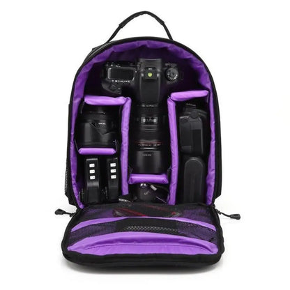 Waterproof DSLR Camera Backpack — Lightweight Multi-functional Photography Bag