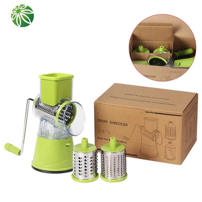 Manual Vegetable Slicer & Food Prep Gadget – Multi-Function Kitchen Tool