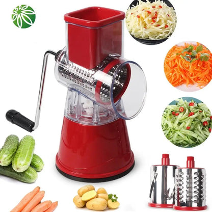 Manual Vegetable Slicer & Food Prep Gadget – Multi-Function Kitchen Tool