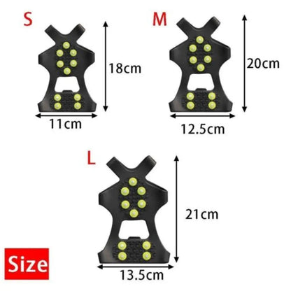 Ultimate Snow Cleats – Non-Slip Ice Grips, Sizes S–XL