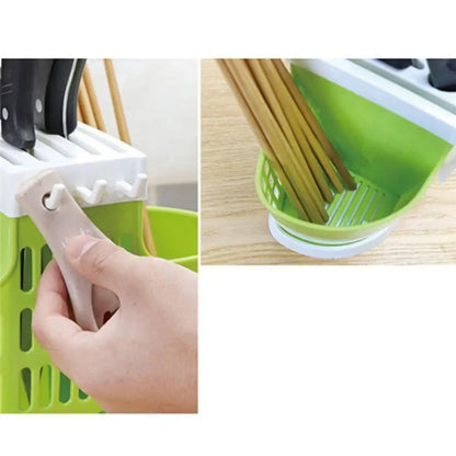 Ultimate Utensil Organizer – Knives, Hooks & Storage, 3 Colors