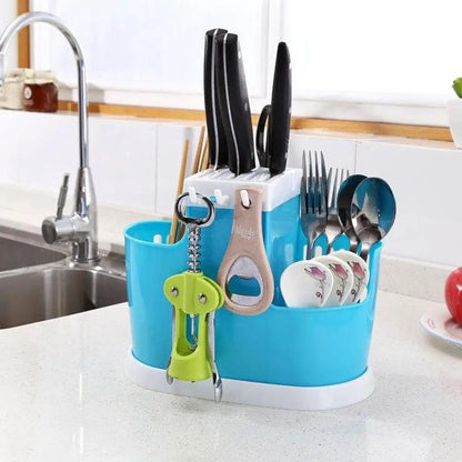 Ultimate Utensil Organizer – Knives, Hooks & Storage, 3 Colors