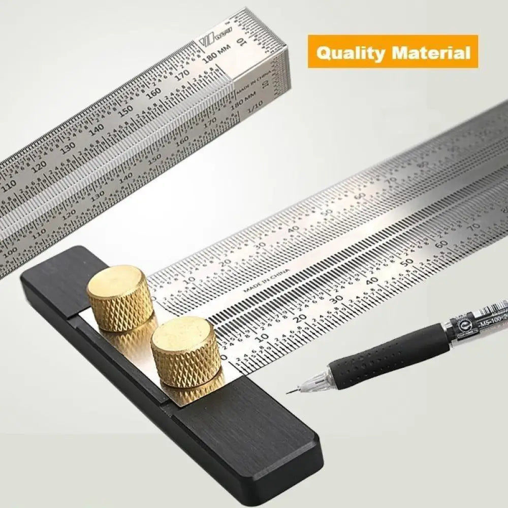 Parallax Ruler Ultra Precision Marking Ruler 0.25mm No Parallax | Ninjanew