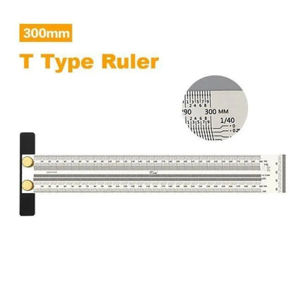 Ultra Precision Marking Ruler – 0.25mm, 4 Sizes, No Parallax