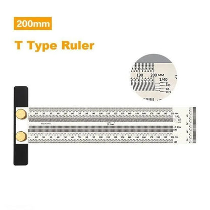 Ultra Precision Marking Ruler – 0.25mm, 4 Sizes, No Parallax