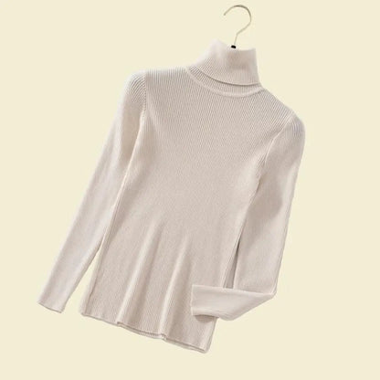 Ultra-Soft Thermal Turtleneck Jumper – 19 Colors, One Size