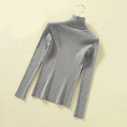 Ultra-Soft Thermal Turtleneck Jumper – 19 Colors, One Size