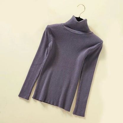 Ultra-Soft Thermal Turtleneck Jumper – 19 Colors, One Size