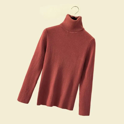 Ultra-Soft Thermal Turtleneck Jumper – 19 Colors, One Size