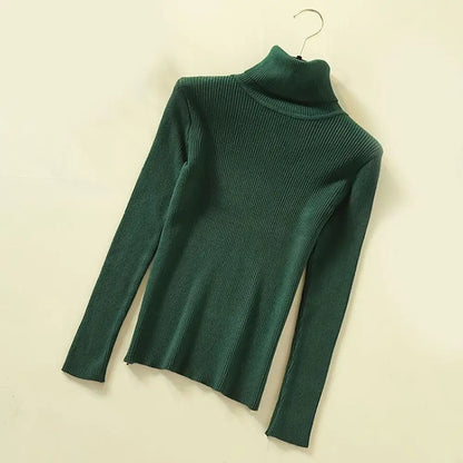 Ultra-Soft Thermal Turtleneck Jumper – 19 Colors, One Size
