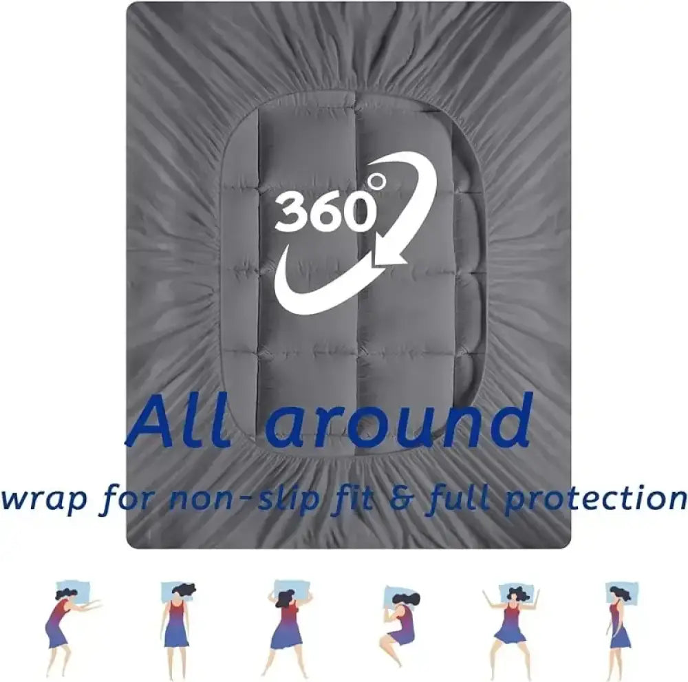 14-Inch Hybrid Mattress – Memory Foam, Pocket Coils, 3 Sizes