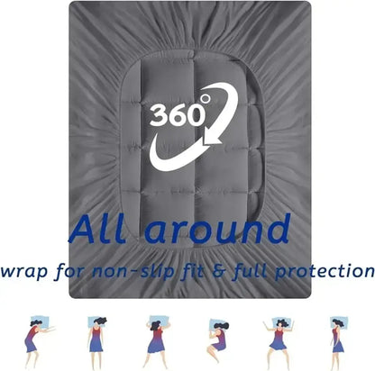 14-Inch Hybrid Mattress – Memory Foam, Pocket Coils, 3 Sizes