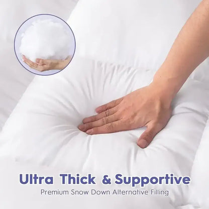 14-Inch Hybrid Mattress – Memory Foam, Pocket Coils, 3 Sizes