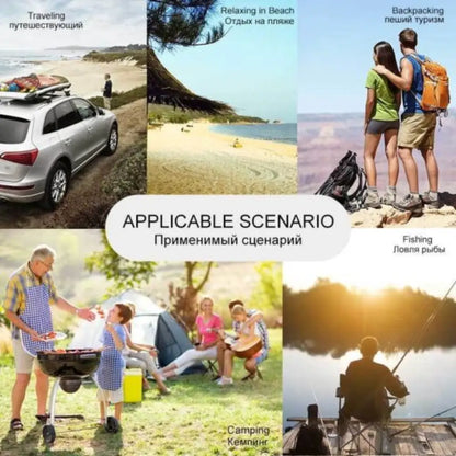 Ultralight Camping Chair – 0.9kg, 150kg Capacity, 3 Colors