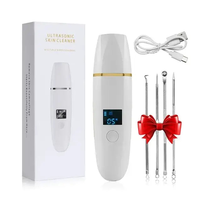 Ultrasonic Skin Scrubber Blackhead Peeling Remover