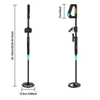 Underground Metal Detector Waterproof Portable Adjustable Length Gold Hunter