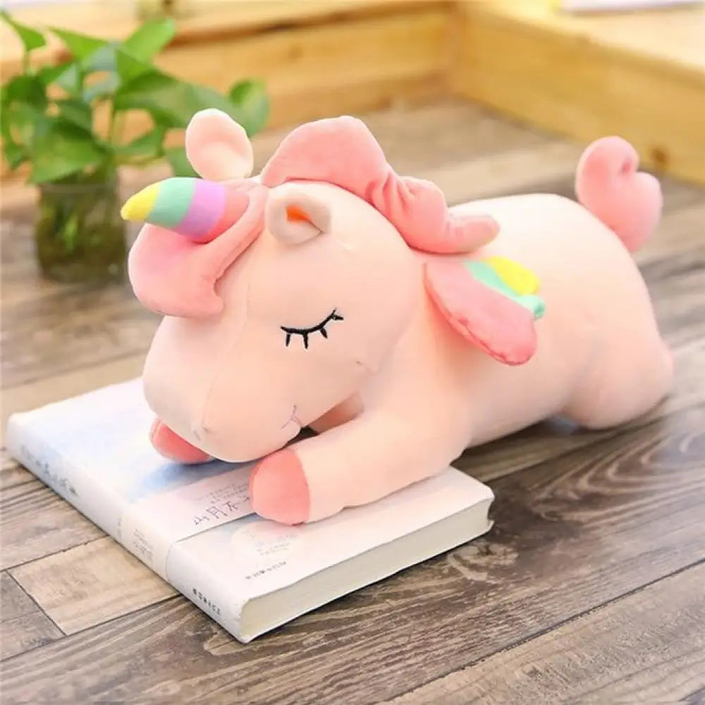 Unicorn Pillow Plushie – Super Soft, Wings, 40cm & 50cm