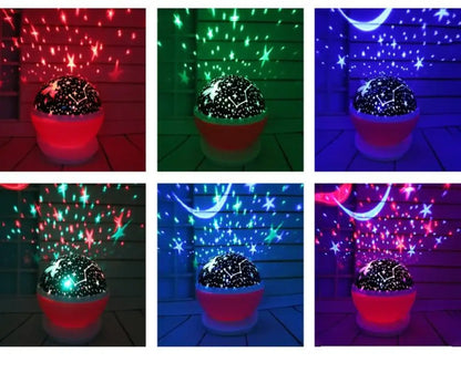 Unicorn Sky Projector – Galaxy Night Light, USB & Battery