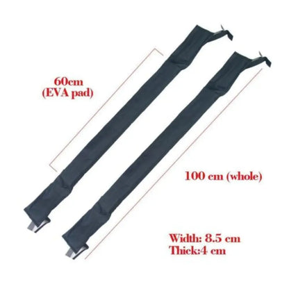 Universal Padded Car Roof Rack for Surfboards & Boards