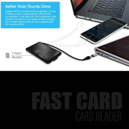 Universal Smart Adapter Card – 7-in-1 Credit Card Tech Kit