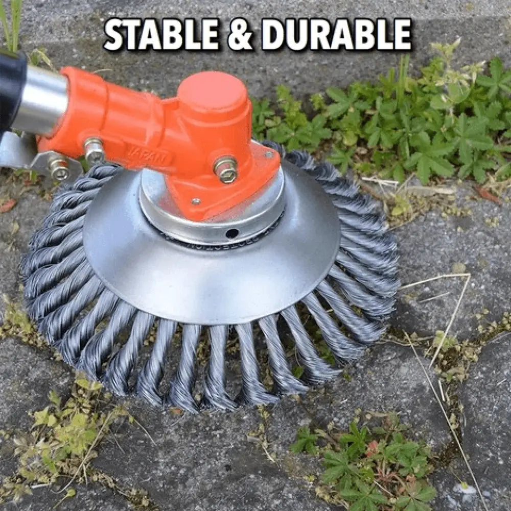 Universal Weed Trimmer Head Stainless Steel Wire Brush