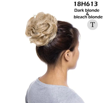 Updo Curly Bun Extension – Instant Volume Hair Piece