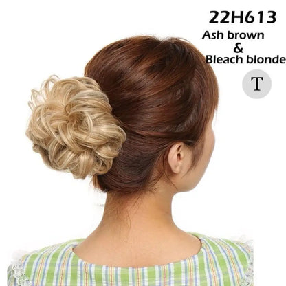 Updo Curly Bun Extension – Instant Volume Hair Piece