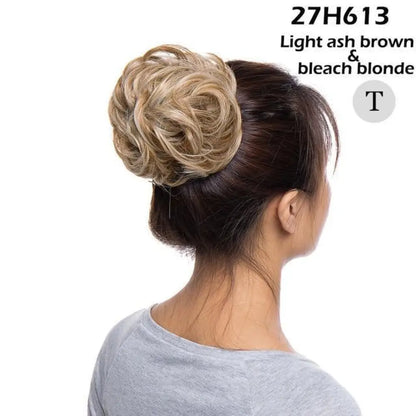 Updo Curly Bun Extension – Instant Volume Hair Piece