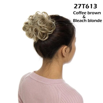 Updo Curly Bun Extension – Instant Volume Hair Piece