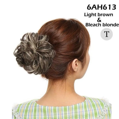 Updo Curly Bun Extension – Instant Volume Hair Piece